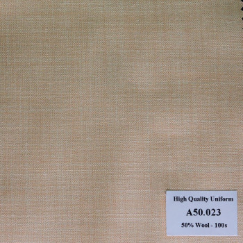 Vải May Đồng Phục Áo Vest Công Sở Màu Nâu Nhạt A50.023
